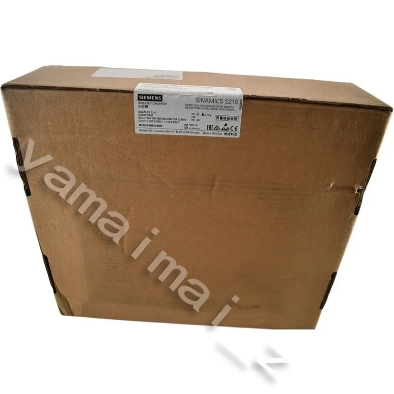 Сервопривод Siemens 6SL3210-5HE15-0UF0 SINAMICS S210 Servo Drive 5kW 200-480V 3P