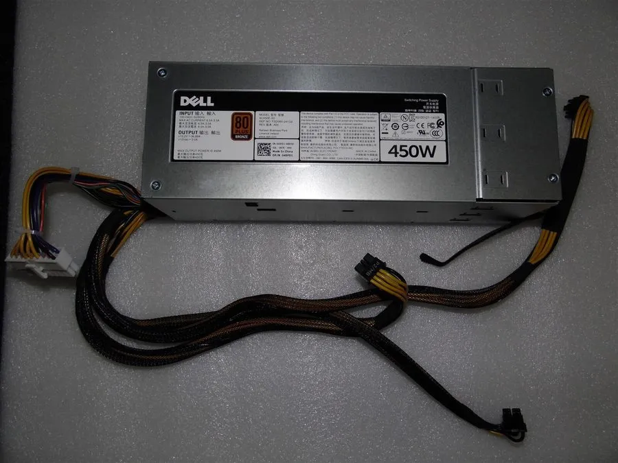 Блок питания FIXED POWER SUPPLY 450W DELL POWEREDGE SERVER T440 45FD1 HXF7Y AC45