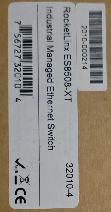 Коммутатор P&F Comtrol RocketLinx ES8508-XT Managed 8-Port 10/100 Din-rail Mount — фото лота 1