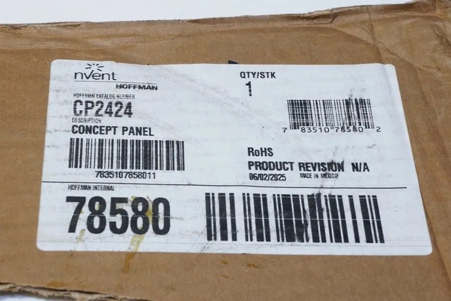VoIP-шлюз Hoffman CP2424 Concept Enclosure Panel 22.2" x 22.2" White Steel