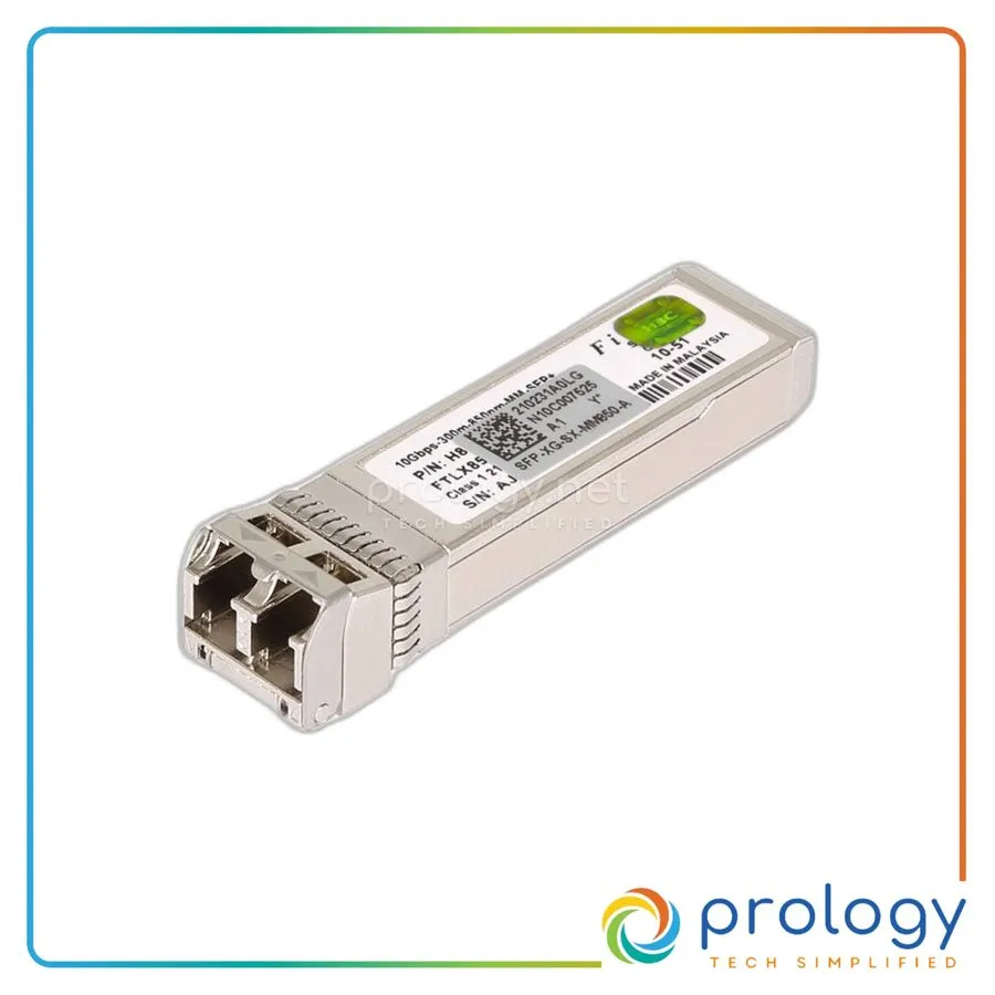 Трансивер Finisar H3C SFP-XG-SX-MM850-A 10Gb MMF 850nm 300m SFP+ Transceiver