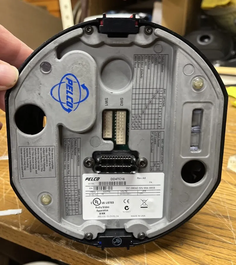 Камера Pelco DD4TC16 Spectra IV Color PTZ Color Dome Camera — фото лота 3