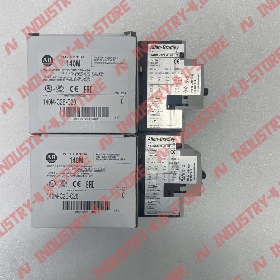 Автоматический выключатель ALLEN BRADLEY,140M-C2E-C20,MOTOR PROTECTION CIRCUIT B