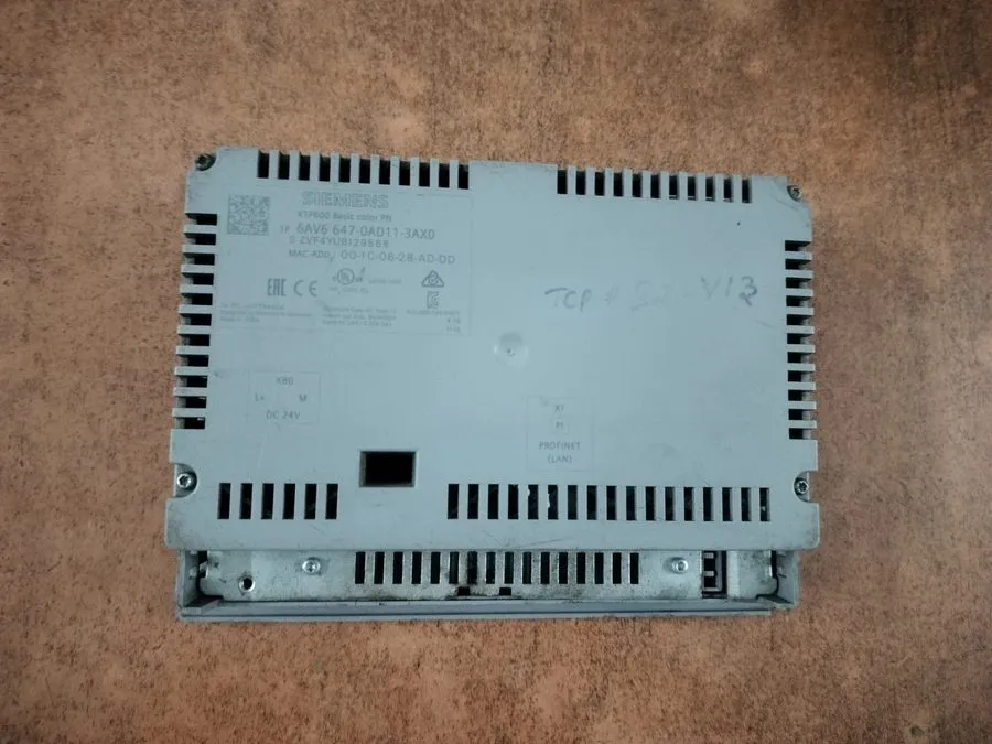 Панель оператора 6AV6647-0AD11-3AX0 SIEMENS SIMATIC HMI KTP600 BASIC PANEL