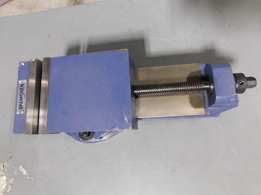 Режущий инструмент PALMGREN Machine Vise:Swivel 6"Jaw Width 6"Opening INCOMPLETE — фото лота 2