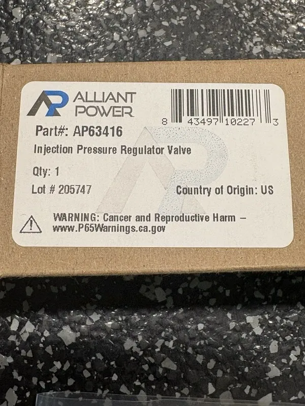 Трубопроводная арматура Injection Pressure Regulator AP63416 3C3Z9C968AA 5C3Z9C9