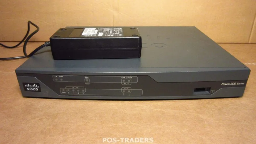 Маршрутизатор CISCO 800 SERIES 881-K9 V01 4-PORT INTEGRATED SERVICES ROUTER (R6S