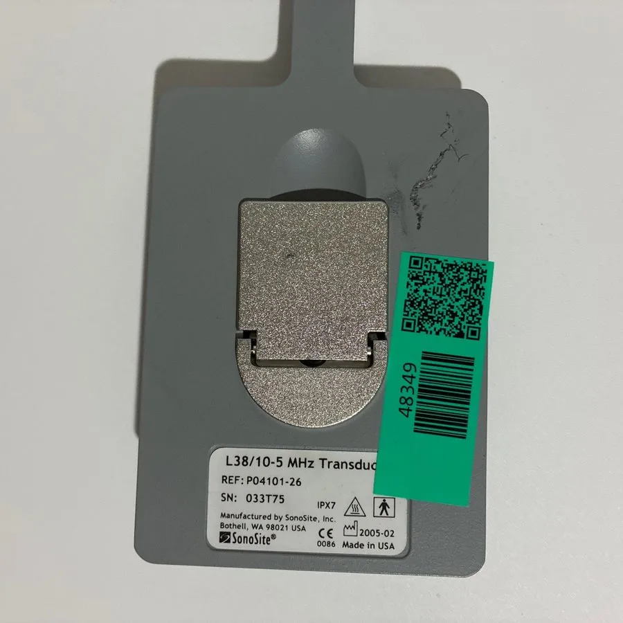 УЗИ-датчик Sonosite L38/10-5 MHz P01910-03 Linear Array Ultrasound Transducer Pr