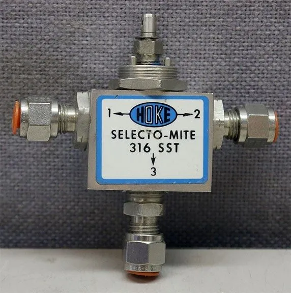 Клапан HOKE Selecto-Mite 6000PSI Stainless Steel 316 SST Ball Valve #7673G4Y