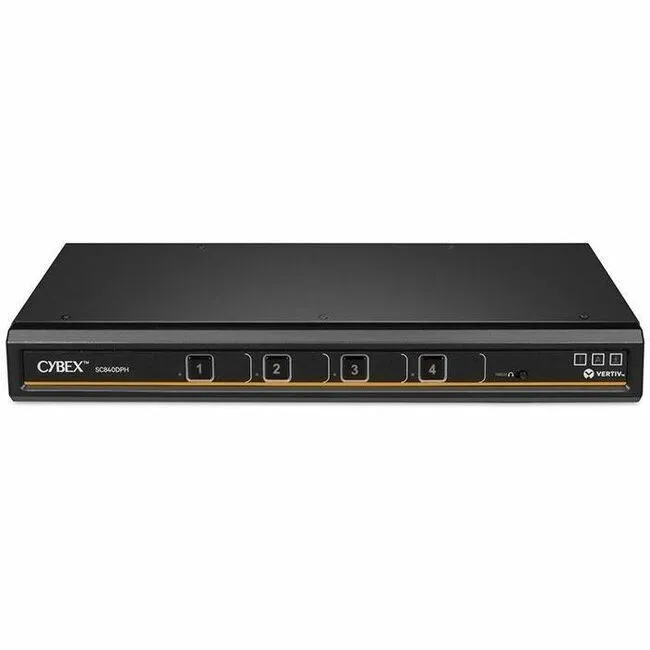 KVM-переключатель Liebert SC840DPH400 4 Port Secure KVM Switch USB DisplayPort — фото лота 1
