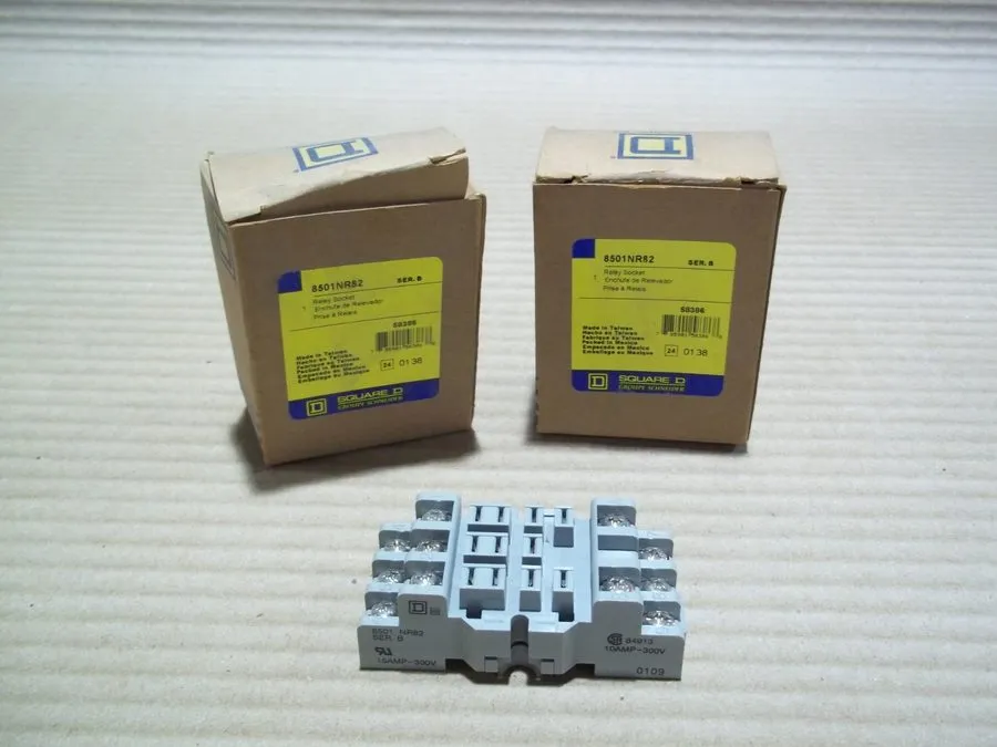 Колодка реле Relay Socket, Square D, 8501NR82