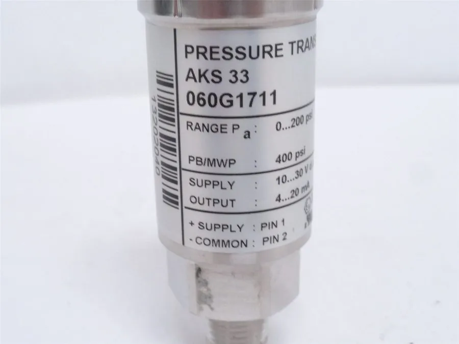 Датчик давления Danfoss AKS 33 060G1711 Pressure Transmitter