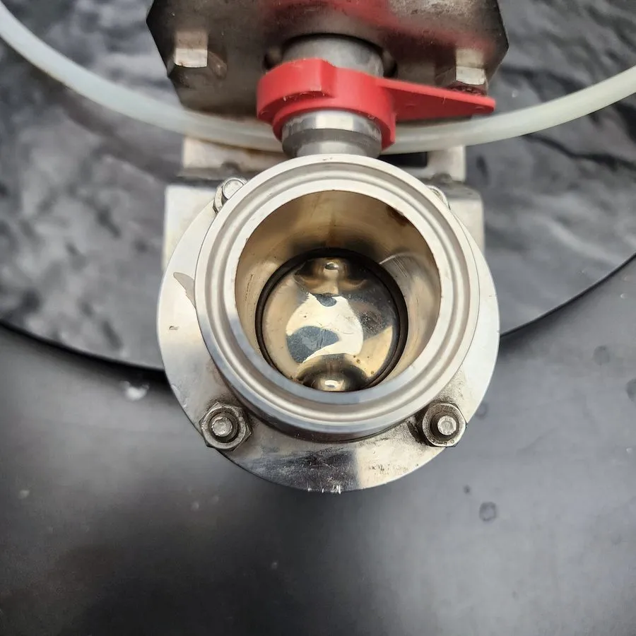 Клапан Alfa Laval LKB53A Valve 1-1/2 Stainless Pneumatic 316L — фото лота 2