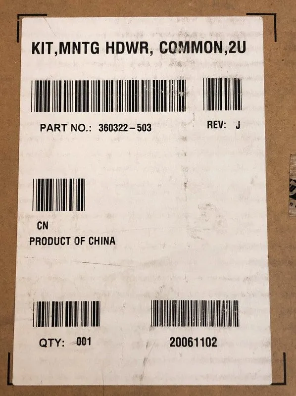 Комплект направляющих HP 2U Rail Kit Rails with CMA для ProLiant DL380 G4 G5 DL3