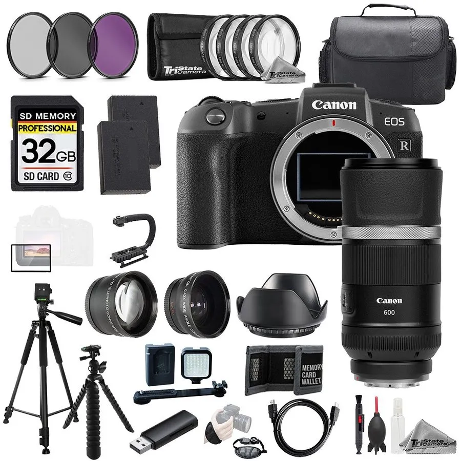 Объектив Canon EOS R8 + RF 14-35mm f/4 L IS USM Lens+32GB+ExtBat+9PCFltr-MEGAKit