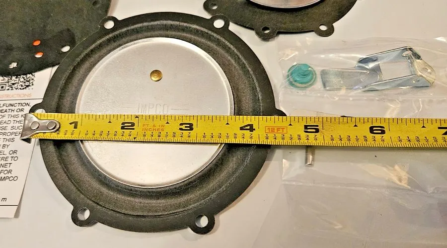 Трубопроводная арматура IMPCO Style RK-J-2 Pressure regulator rebuild kit Model 