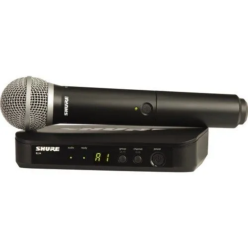 Радиосистема Shure BLX24/PG58 Wireless Handheld Microphone System H9 Band (2-pac