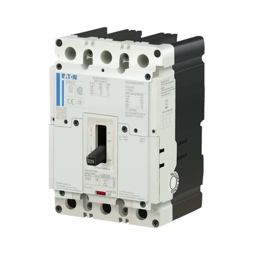 Автоматический выключатель Eaton PDG23M0225TFFJ 225A 3pole 480V 65ka Circuit Bre