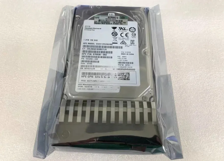 Жёсткий диск HPE 873036-001 B9F36B Storage 1.2TB 10K SAS 12G 2.5" Hard Drive HDD