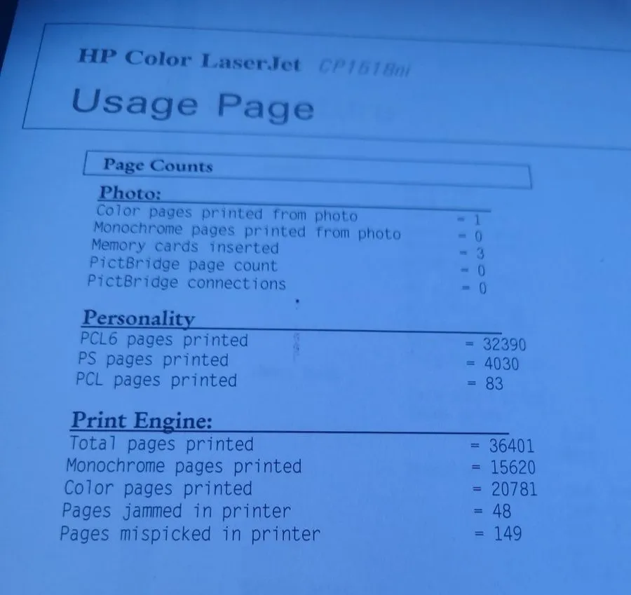 Лазерный принтер HP Color LaserJet CP1518NI Workgroup Laser Printer CC378A — фото лота 2