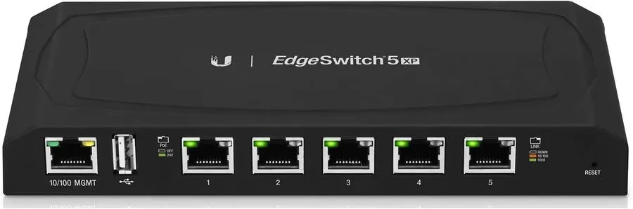 Коммутатор Ubiquiti EdgeSwitch 5XP ES-5XP 5-Port Gigabit 24V PoE Managed Switch