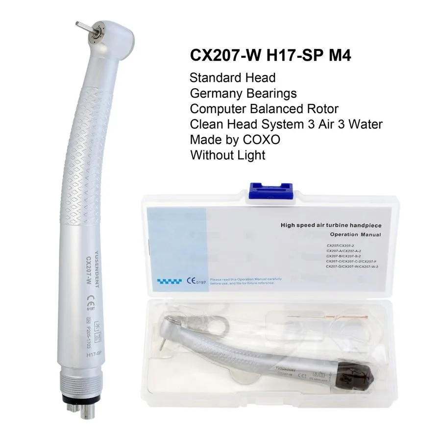 Стоматологический наконечник COXO Dental Handpiece High Speed 4 Hole Midwest CX2