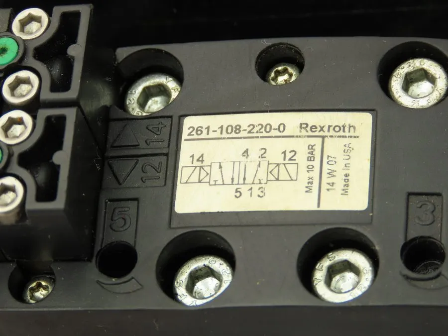 Магнитная мешалка Rexroth Aventics 6-Station Manifold Pneumatic Directional Sole