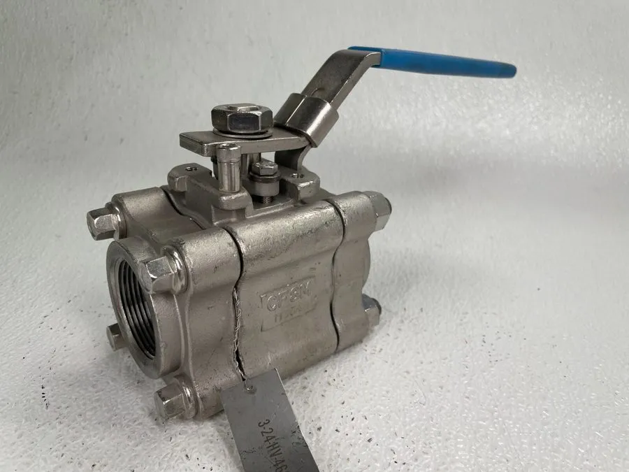Клапан JAMESBURY 4MB-3600-XTB2 Stainless Ball Valve 1/2" NPT x SW, 1915-CWP / 47