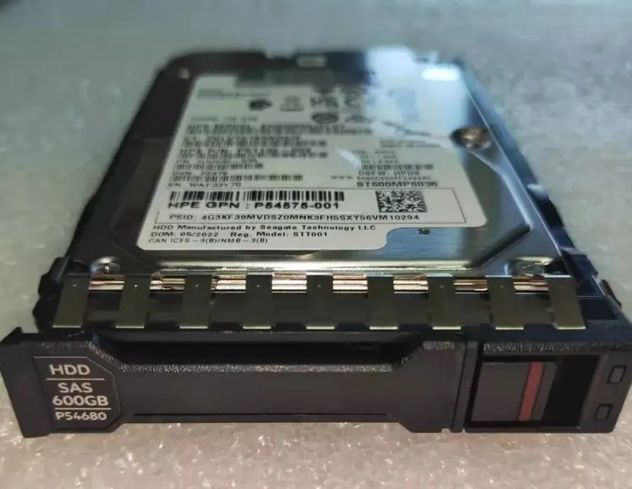 Сервер HPE P54680-001 P53560-B21 600GB SAS 12G 15K 2.5" ENT Server HDD Hard Driv