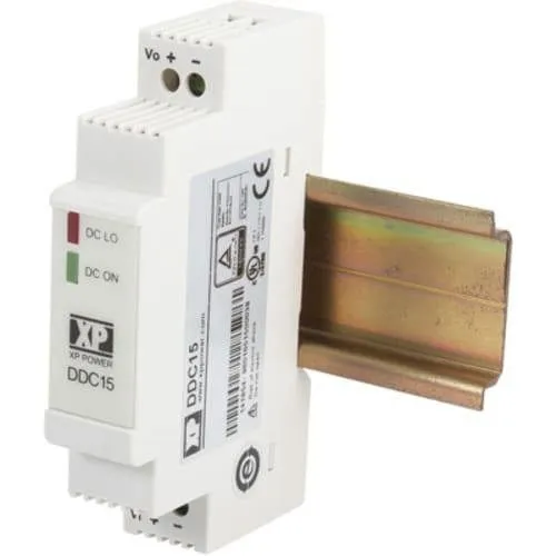 Блок питания XP POWER DDC1524S05 DC-DC Converter, DC-DC DIN rail power supply 15