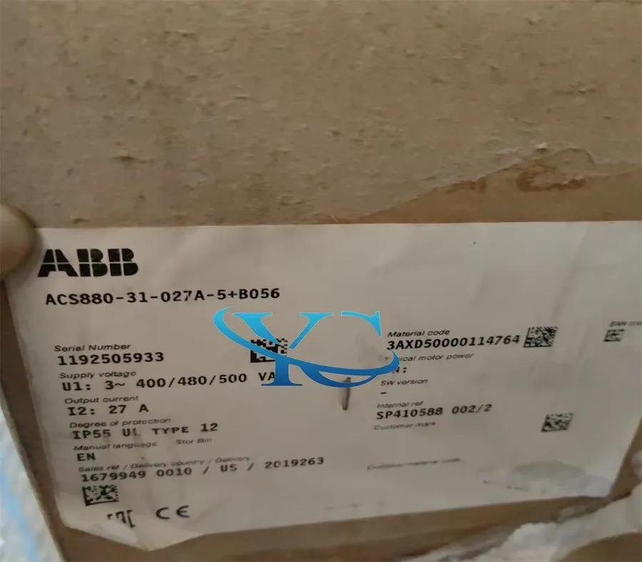 Частотный преобразователь ACS880-31-027A-5+B056
