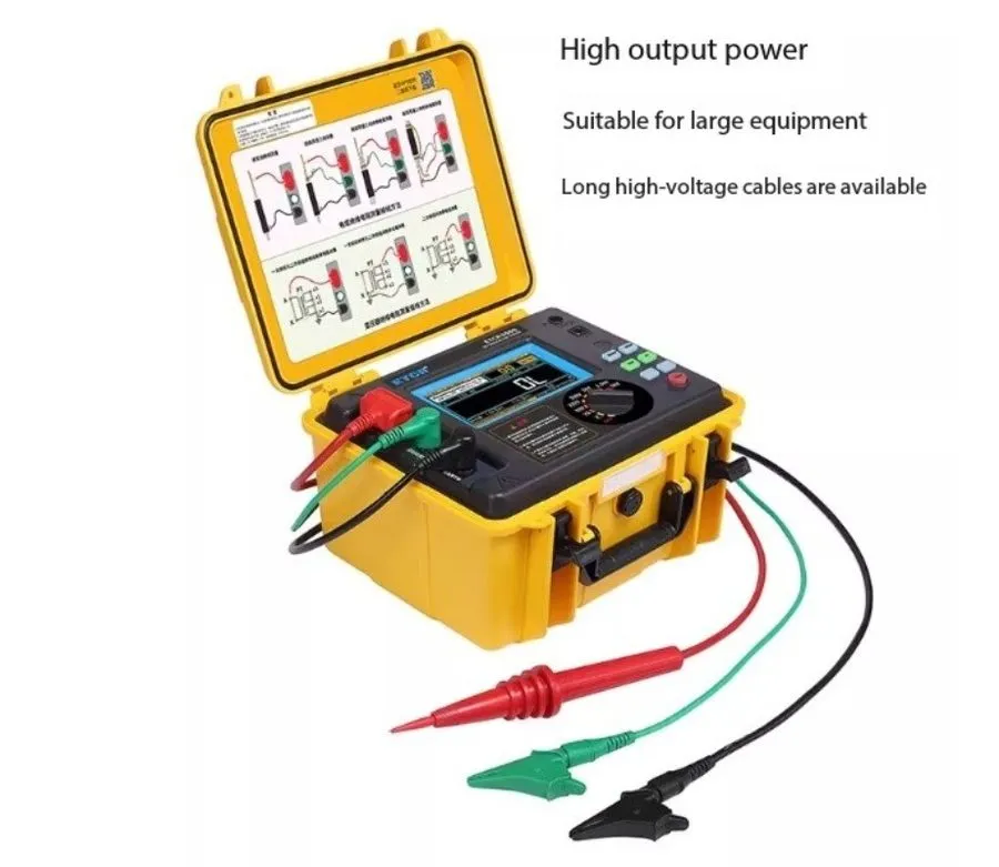 Тестер Digital Insulation Resistance Tester ETCR3500B/3520B/C Megohmmeter 5000V — фото лота 1