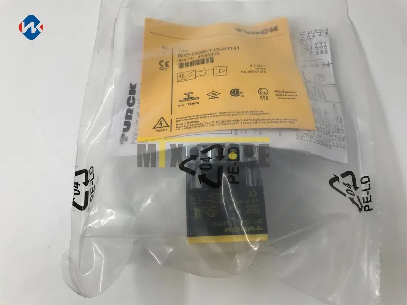 Датчик приближения TURCK 15mm Inductive Sensor Bi15-CK40-Y1X-H1141 Proximity Swi