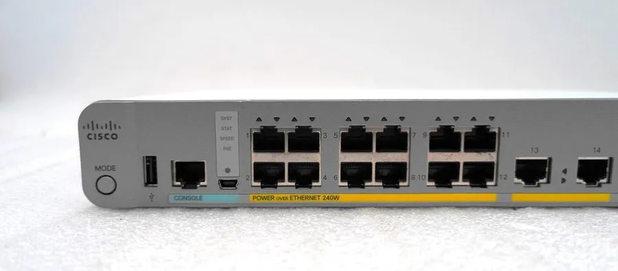 Коммутатор CISCO WS-C3560CX- -S 12-Port 3 Layer Switch PoE 240W SKU 25564