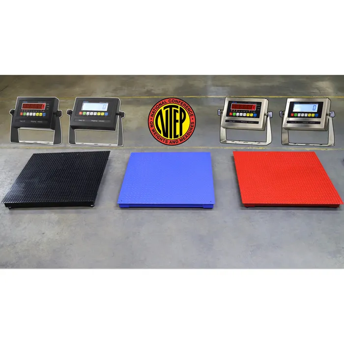 Весы SellEton SL-800-4x4-NTEP Industrial digital floor scale 48” x 48” Pallet si — фото лота 2