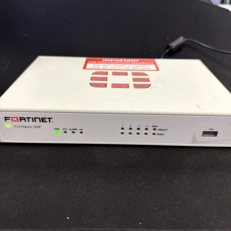 Межсетевой экран FORTINET Fortigate 30E 5Port RJ45 GE FG-30E, good