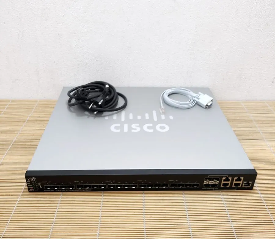 Коммутатор Cisco SX550X-24F-K9 24-Port 10G SFP+ Managed Ethernet Switch