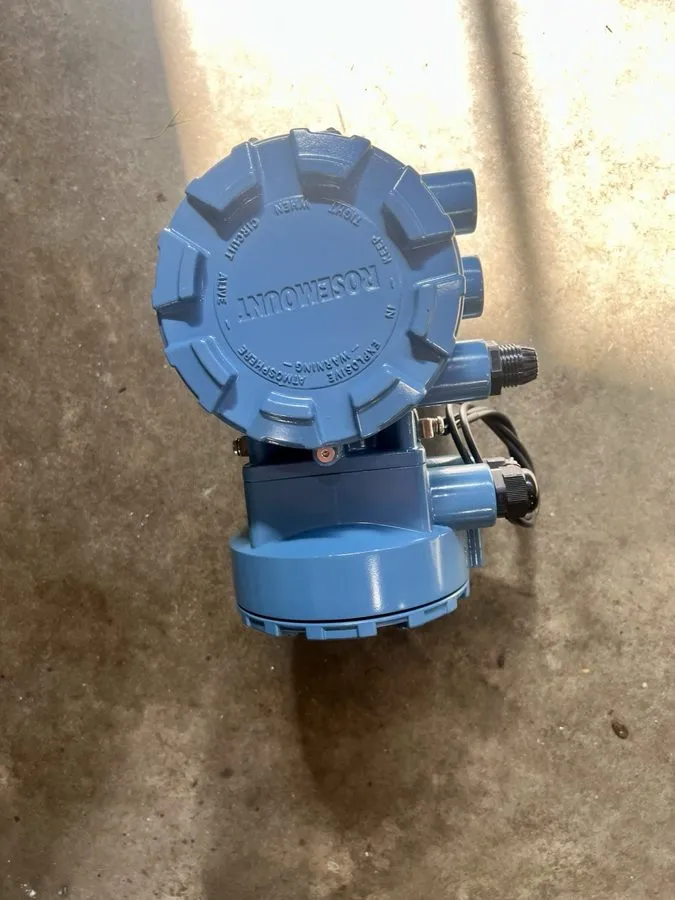 Расходомер Rosemount 8732EMR2A1K5C1 Magnetic Flow Meter Transmitter HART 12-42VD — фото лота 1