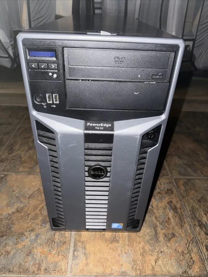 Сервер Poweredge T610 Server 2x2.4GHz E5630, 32GB, 2x146GB, 5x600GB, 2x 870watt 