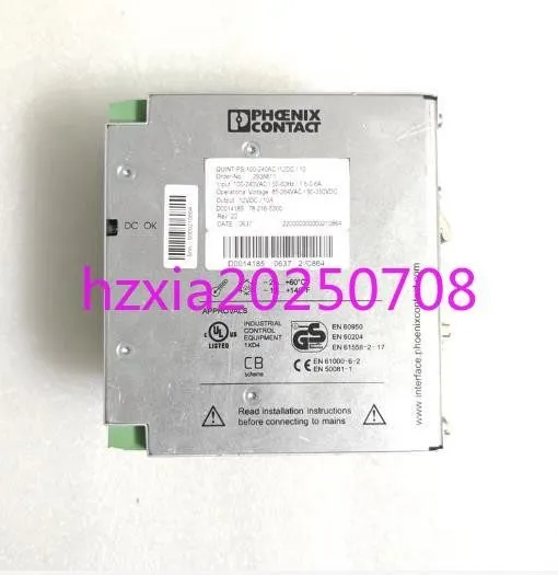 Блок питания Phoenix Contact QUINT-PS-100-240AC/12DC/10 Power Supply 12VDC