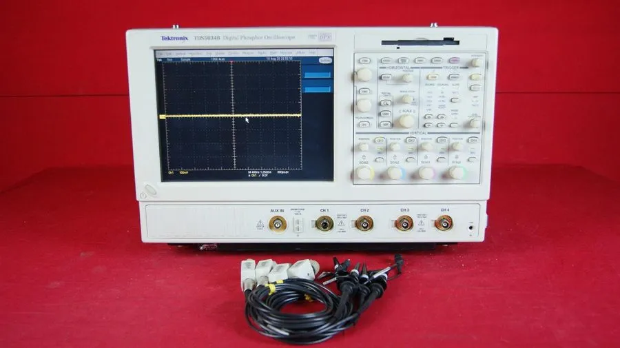 Осциллограф Tektronix TDS5034B Oscilloscope Digital 4ch 350MHz Bandwidth 5GS/s