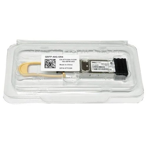 Трансивер DELL EMC 07TCDN Genuine QSFP-40G-SR4 40GBASE-SR 850nm QSFP+ Transceive