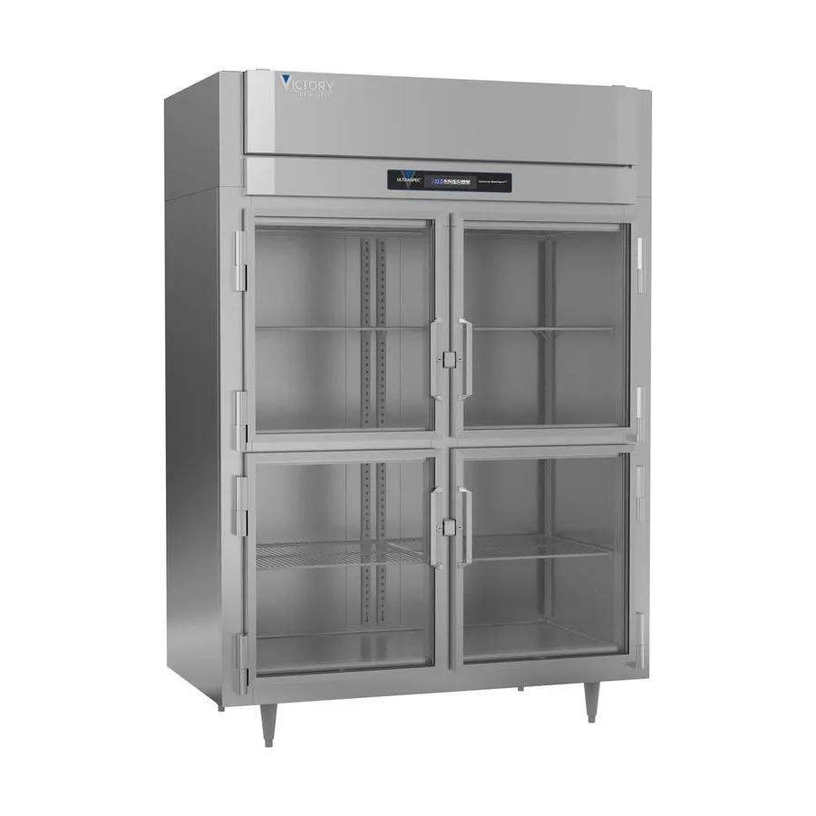 Морозильный шкаф Victory FS-2D-S1-EW-HD-HC 58" 4-Half Solid Door Reach-In Freeze