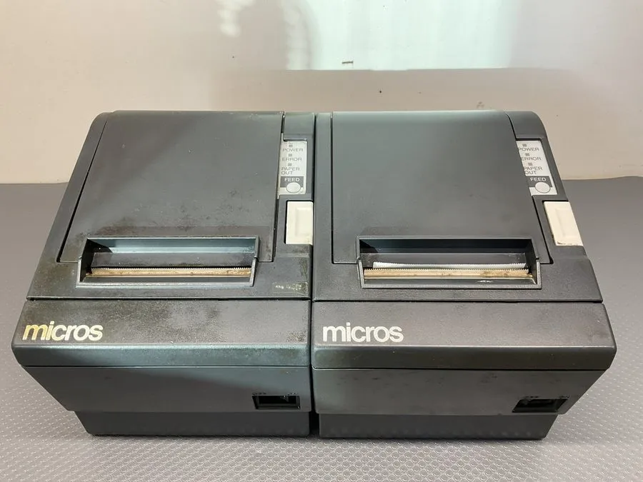 Принтер чеков EPSON TM-T88II MODEL 129B POS THERMAL RECEIPT PRINTER SERIAL PORT — фото лота 2