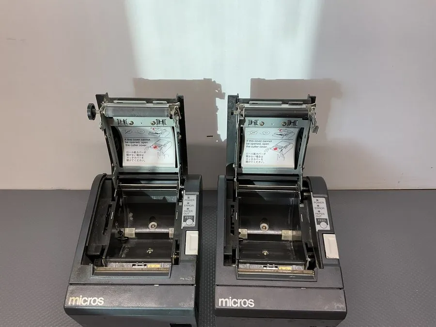 Принтер чеков EPSON TM-T88II MODEL 129B POS THERMAL RECEIPT PRINTER SERIAL PORT — фото лота 3