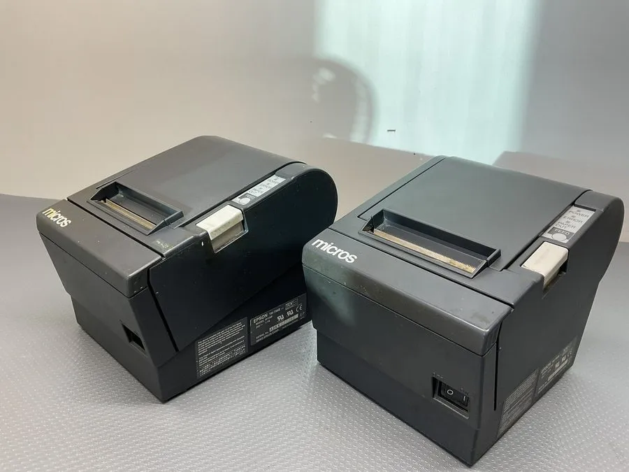 Принтер чеков EPSON TM-T88II MODEL 129B POS THERMAL RECEIPT PRINTER SERIAL PORT — фото лота 4