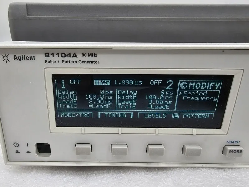Тестер Agilent 81104A : 80 MHz Pulse-/ Pattern Generator, AS-IS