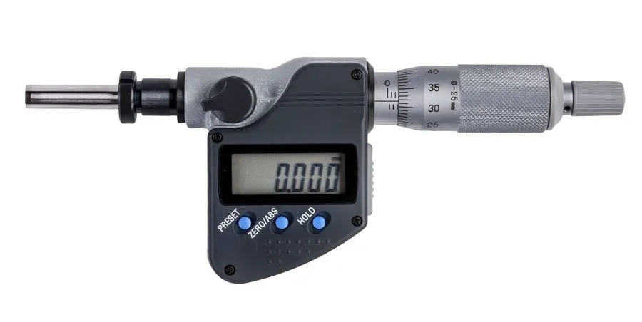 Микрометр Mitutoyo MHN2-25MX(IP65) Digital Micrometer Head 350-282-30 — фото лота 1