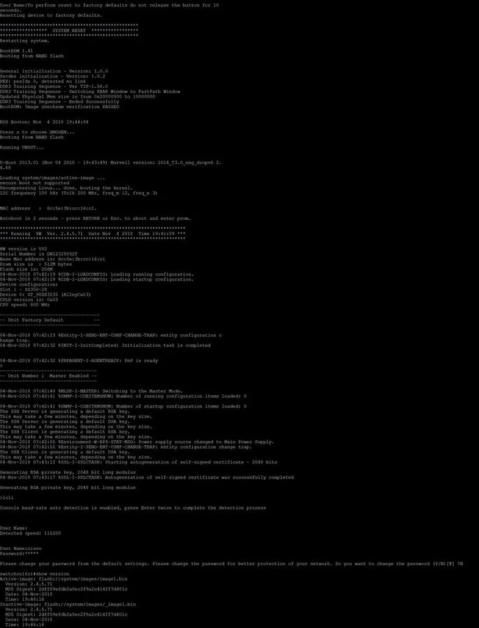 Коммутатор Cisco SG350-28 28-Port Gigabit Managed Switch, Non-PoE ( ) — фото лота 2