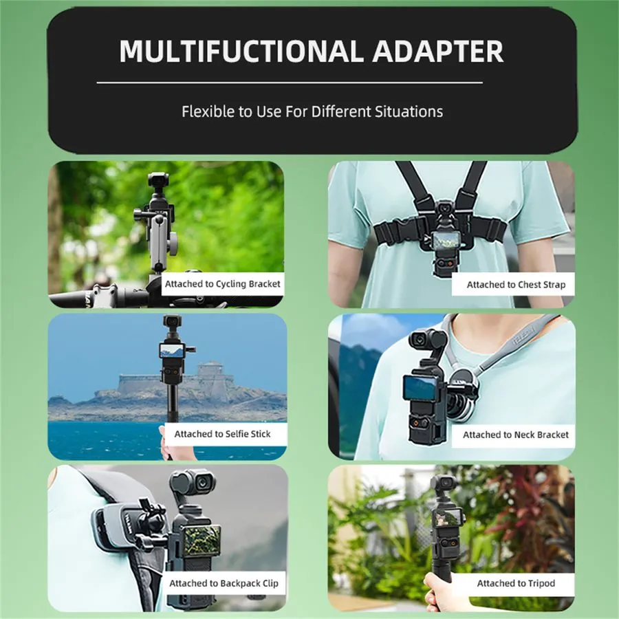 Пневмооборудование 6in1 Chest Strap Gimbal Border Expansion Clip Mounts Holder д — фото лота 3